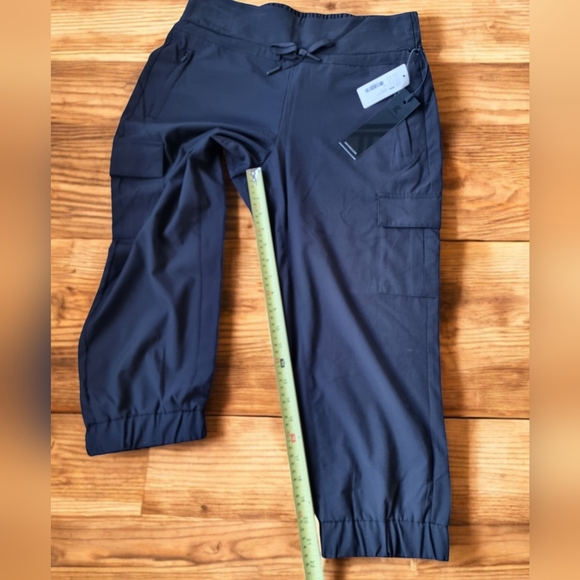 🆕️ Kyodan Black High Waist Ladies Activewear Capri Pants - Picture 12 of 13